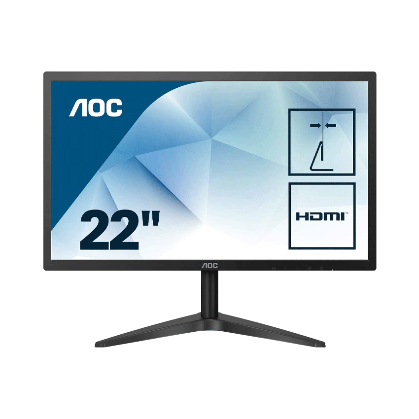 Màn hình AOC 22B1HS/74 (21.5inch/FHD/IPS/VGA+HDMI/250nits/60Hz/5ms/HDMI+VGA))