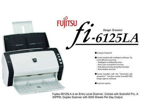 Máy scan Fujitsu Scanner FI-6125ZLA