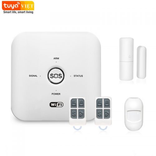 Trung tâm báo động GMS / Wifi Tuya CAS01